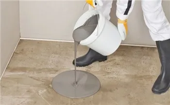 Argamassa autonivelante de gesso